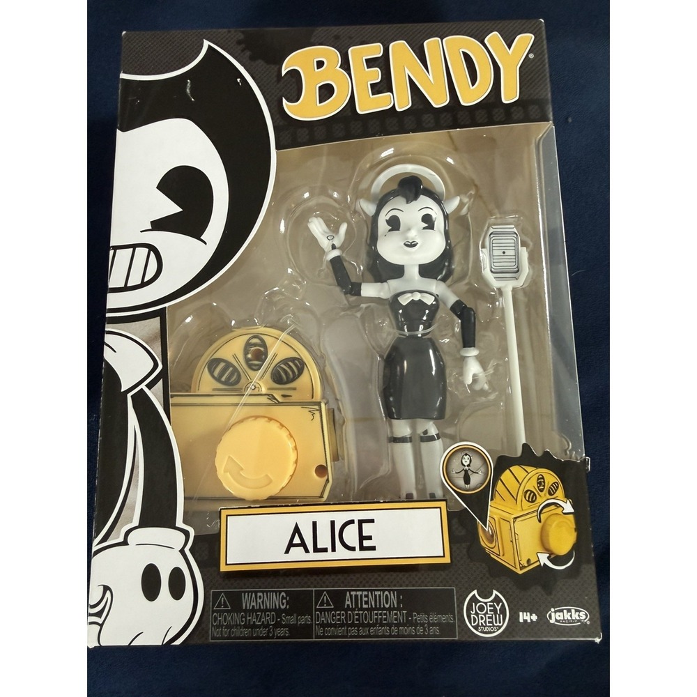 Bendy & The Ink Machine Alice Angel Projector & Mic Action Figure PhatMojo New